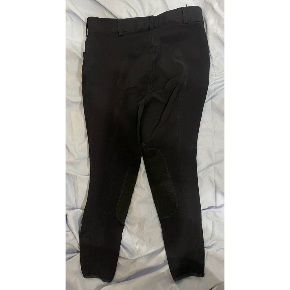 Camp Crossrail Girls Equestrian Riding Breeches Pants - Navy - Size 12
